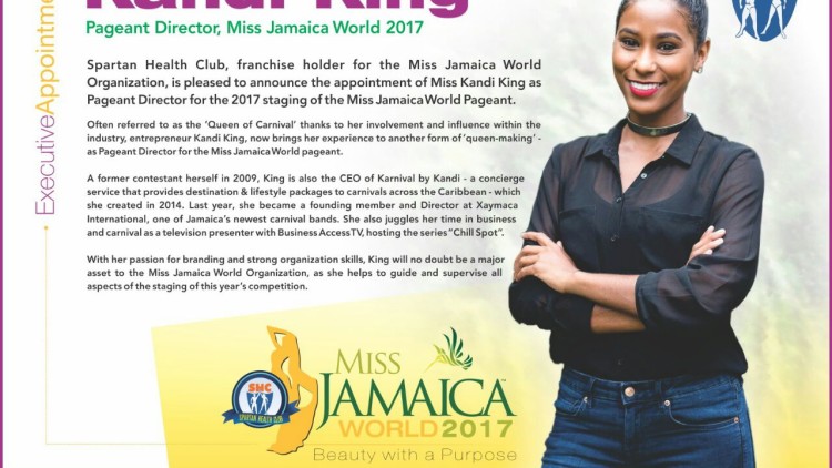 Kandi King – Pageant Director, MJW 2017